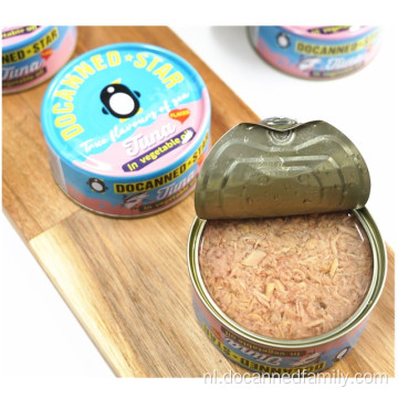 Geweldige kwaliteit tonijn in plantaardige olie